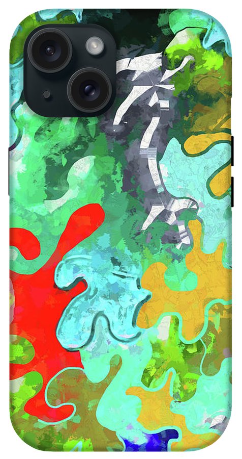 Blobs Collage - Phone Case