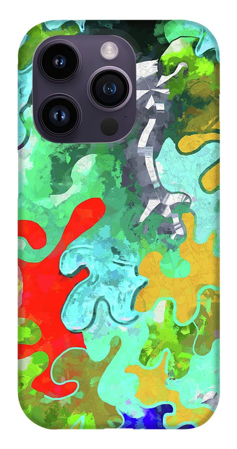 Blobs Collage - Phone Case