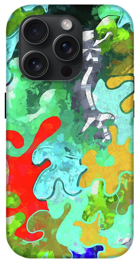 Blobs Collage - Phone Case