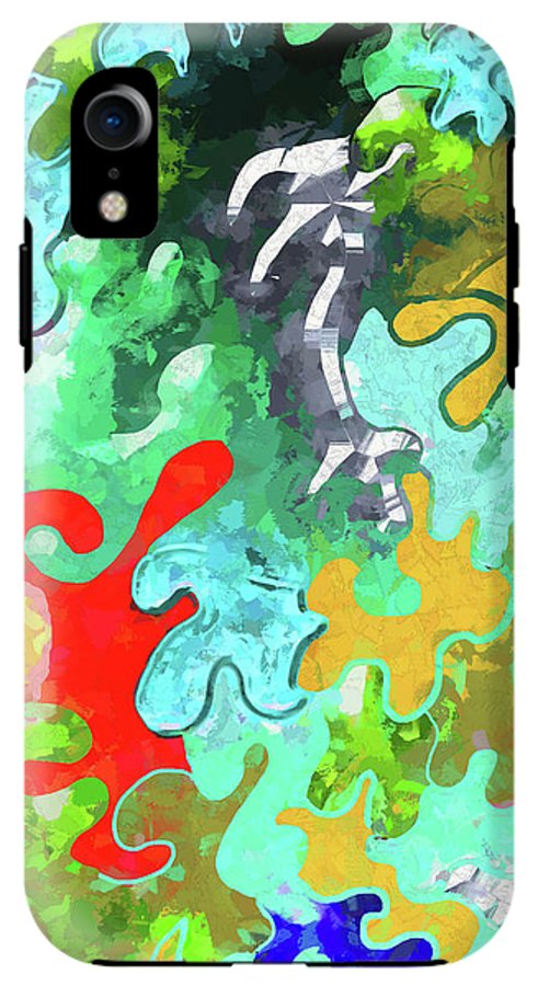 Blobs Collage - Phone Case