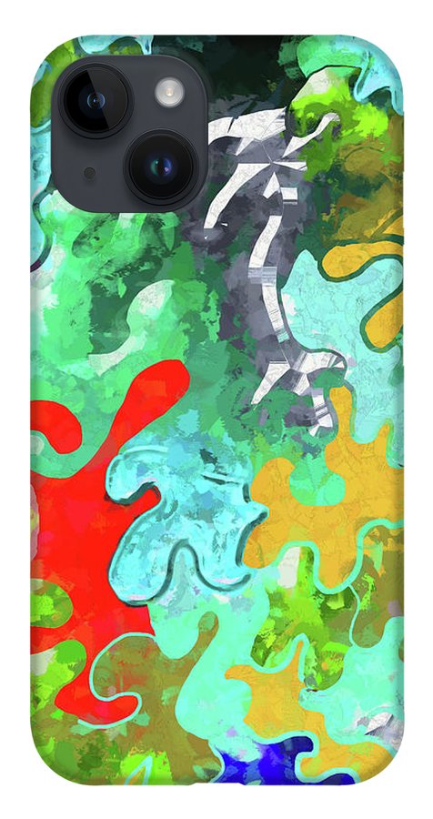 Blobs Collage - Phone Case