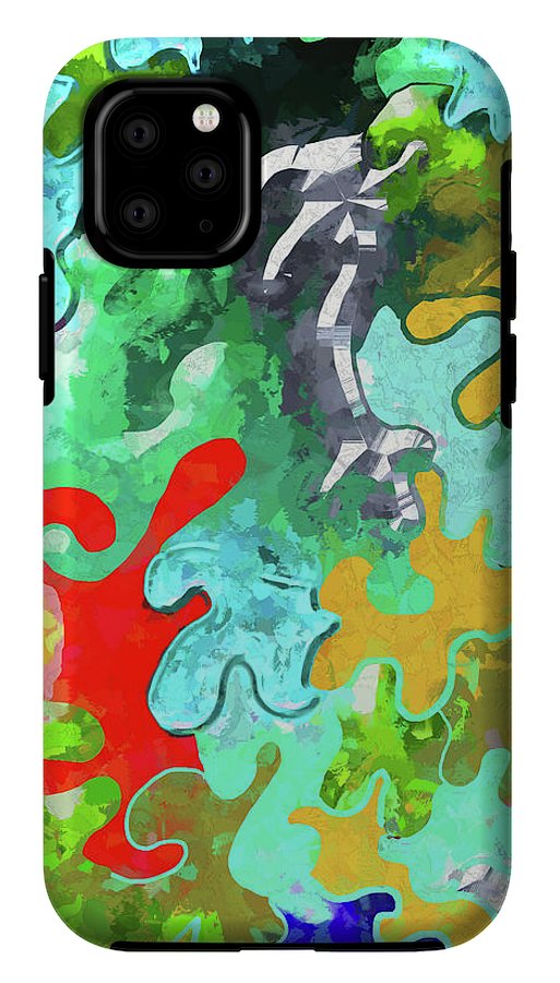 Blobs Collage - Phone Case