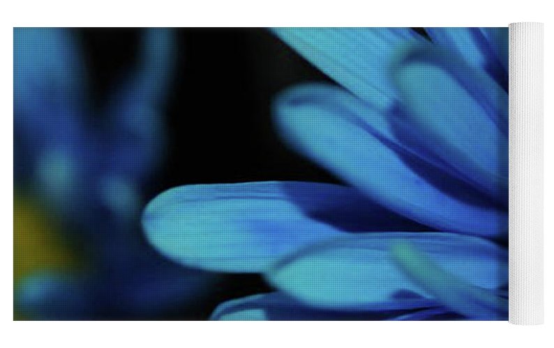 Blue Daisy - Yoga Mat