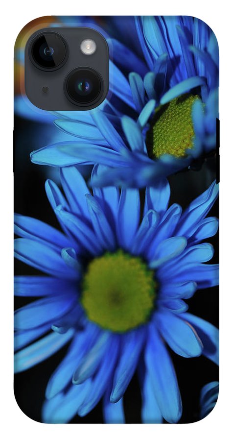 Blue Daisy Vertical - Phone Case