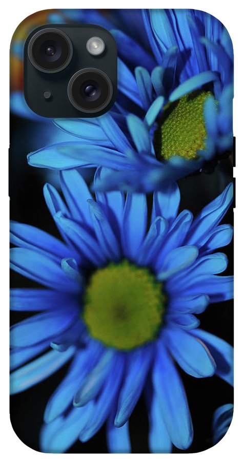 Blue Daisy Vertical - Phone Case