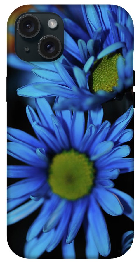 Blue Daisy Vertical - Phone Case