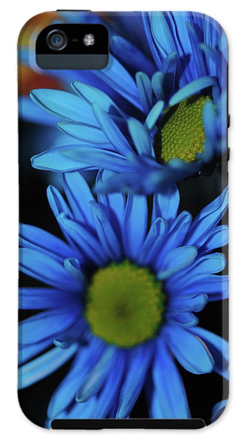 Blue Daisy Vertical - Phone Case