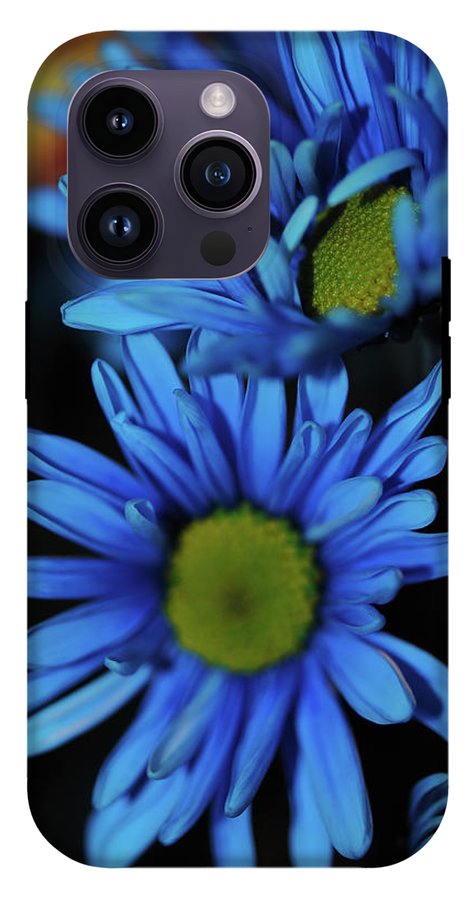 Blue Daisy Vertical - Phone Case