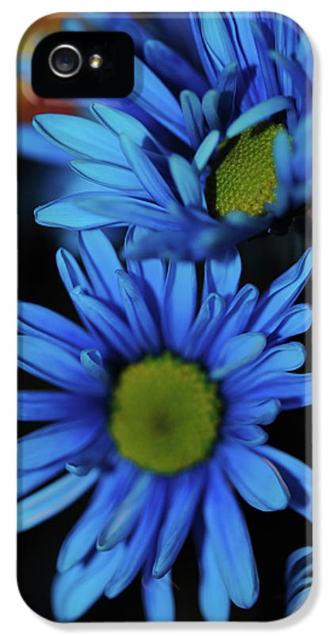 Blue Daisy Vertical - Phone Case