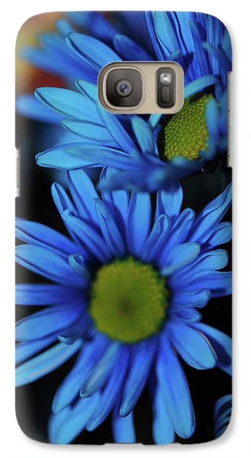 Blue Daisy Vertical - Phone Case