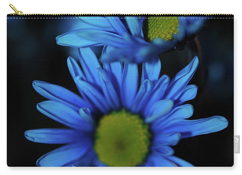Blue Daisy Vertical - Carry-All Pouch