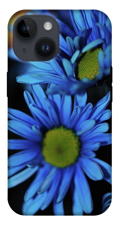 Blue Daisy Vertical - Phone Case
