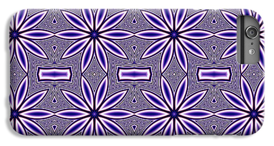 Blue Flower Kaleidoscope - Phone Case