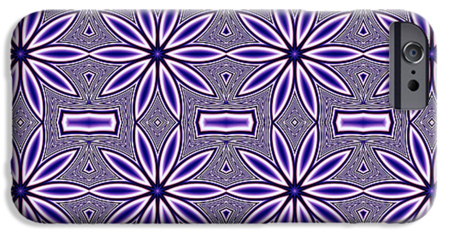 Blue Flower Kaleidoscope - Phone Case