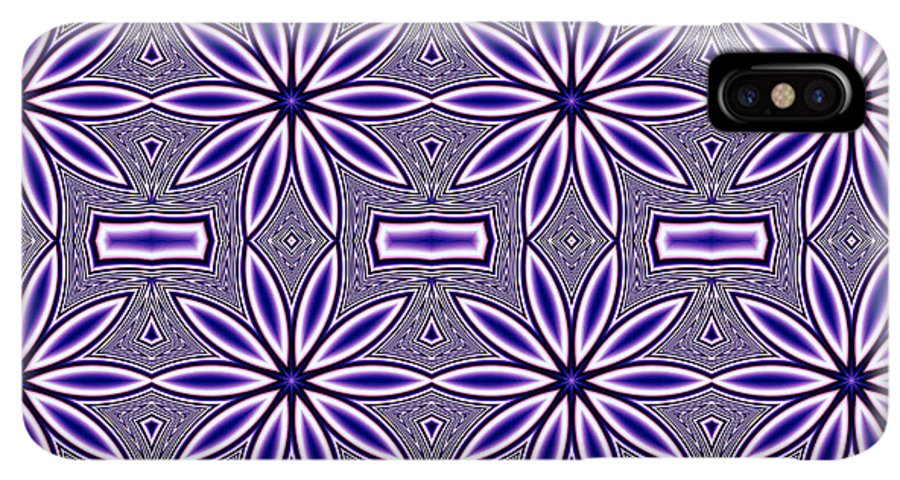 Blue Flower Kaleidoscope - Phone Case