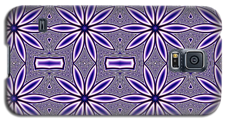 Blue Flower Kaleidoscope - Phone Case