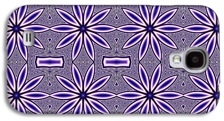 Blue Flower Kaleidoscope - Phone Case
