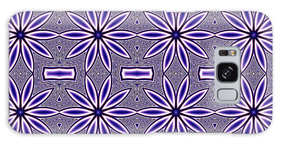 Blue Flower Kaleidoscope - Phone Case