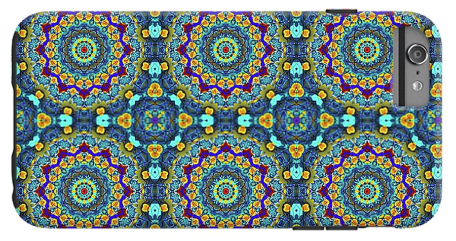 Blue Green Blur Kaleidoscope - Phone Case
