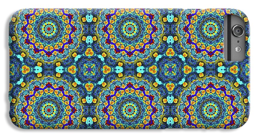 Blue Green Blur Kaleidoscope - Phone Case