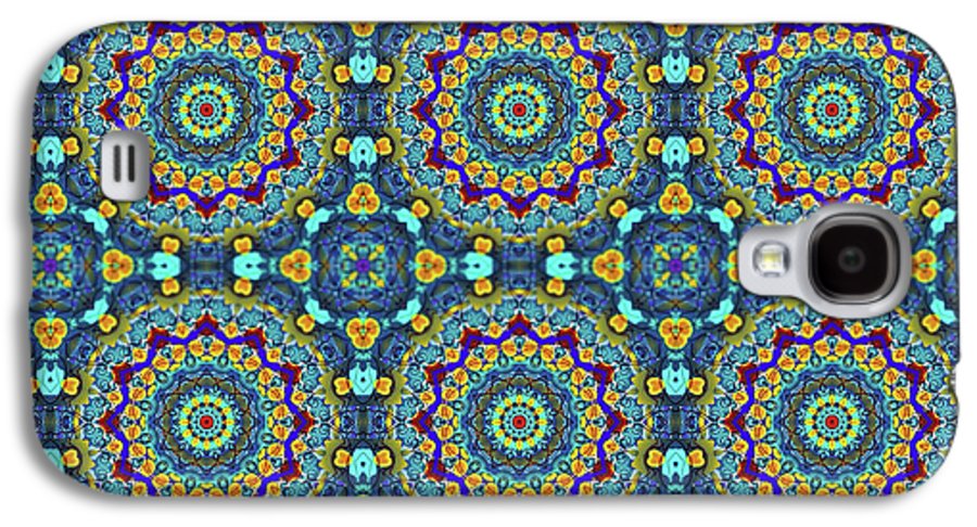 Blue Green Blur Kaleidoscope - Phone Case