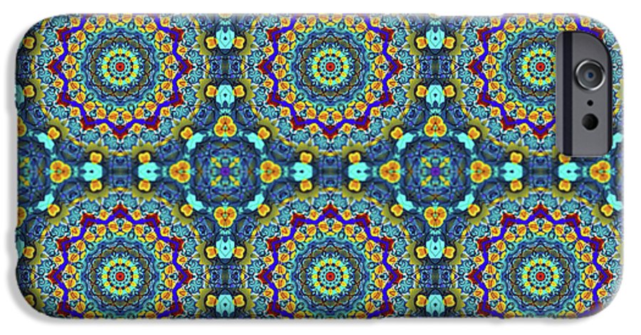 Blue Green Blur Kaleidoscope - Phone Case