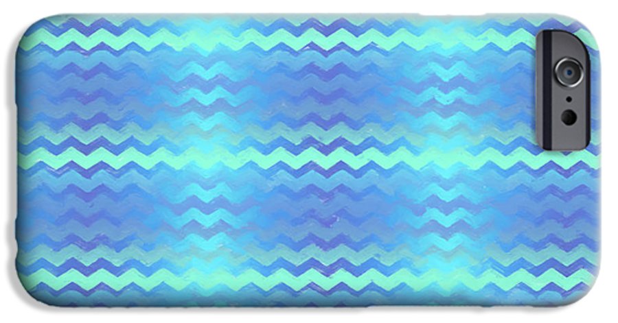 Blue Green Mermaid Chevron - Phone Case
