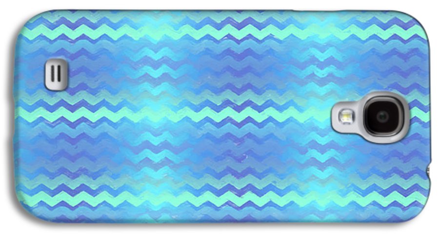 Blue Green Mermaid Chevron - Phone Case