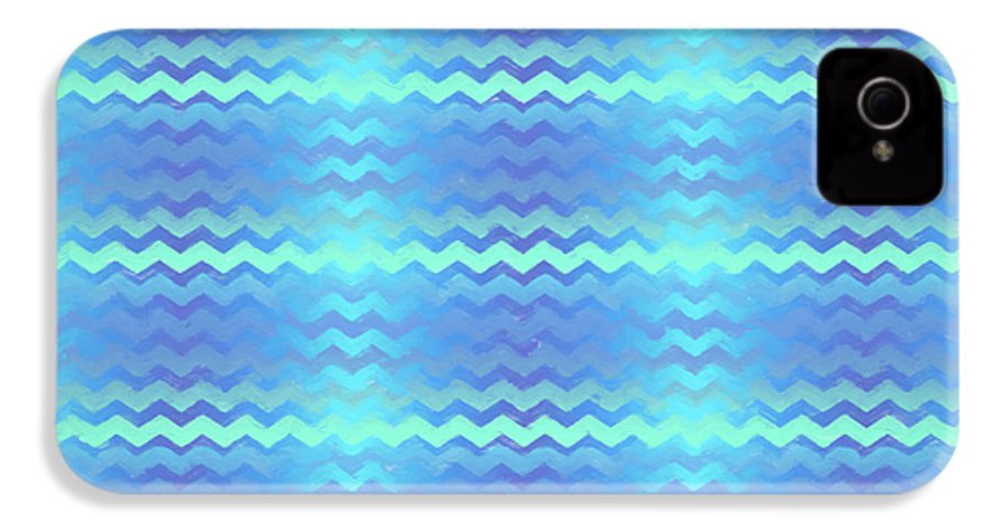Blue Green Mermaid Chevron - Phone Case