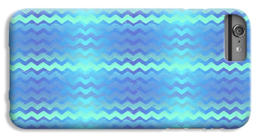 Blue Green Mermaid Chevron - Phone Case
