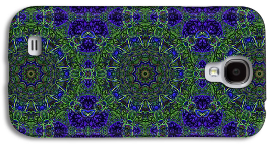 Blue Green Ribbon Kaleidoscope - Phone Case