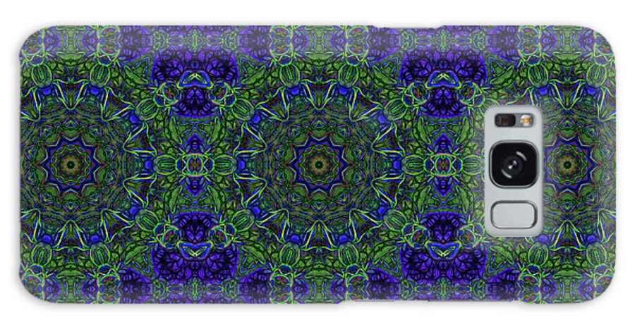 Blue Green Ribbon Kaleidoscope - Phone Case
