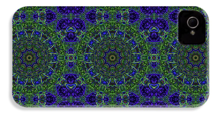 Blue Green Ribbon Kaleidoscope - Phone Case
