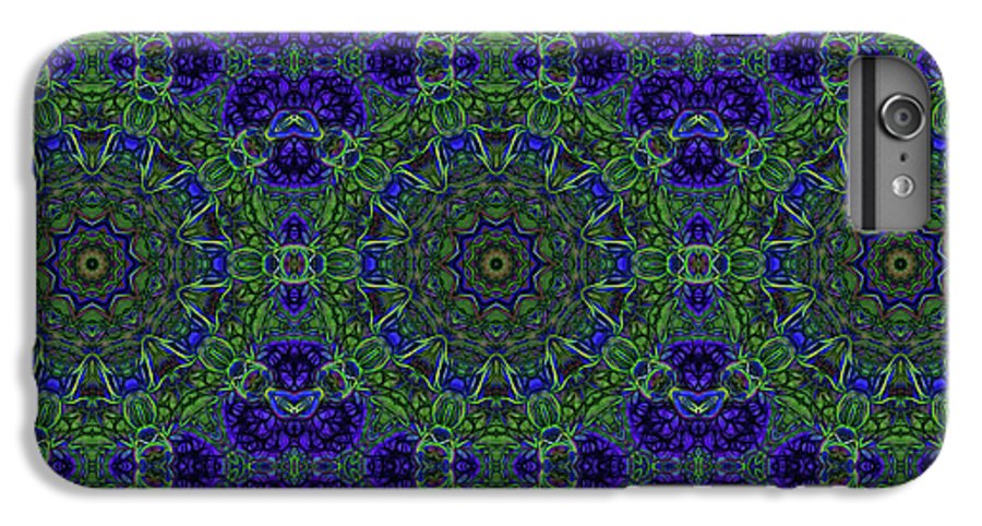 Blue Green Ribbon Kaleidoscope - Phone Case