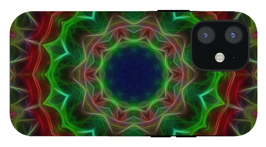 Blue Lotus Kaleidoscope - Phone Case