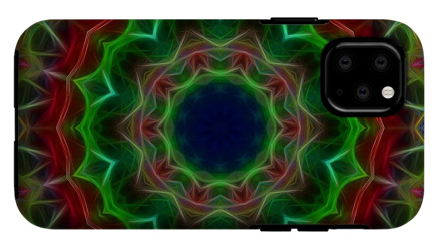 Blue Lotus Kaleidoscope - Phone Case
