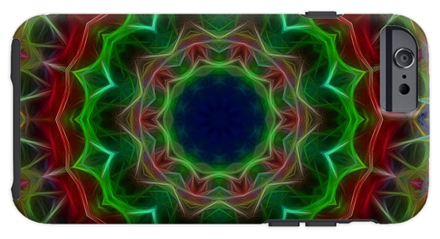Blue Lotus Kaleidoscope - Phone Case