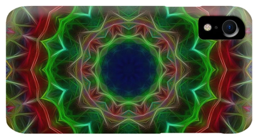Blue Lotus Kaleidoscope - Phone Case