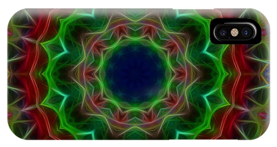 Blue Lotus Kaleidoscope - Phone Case