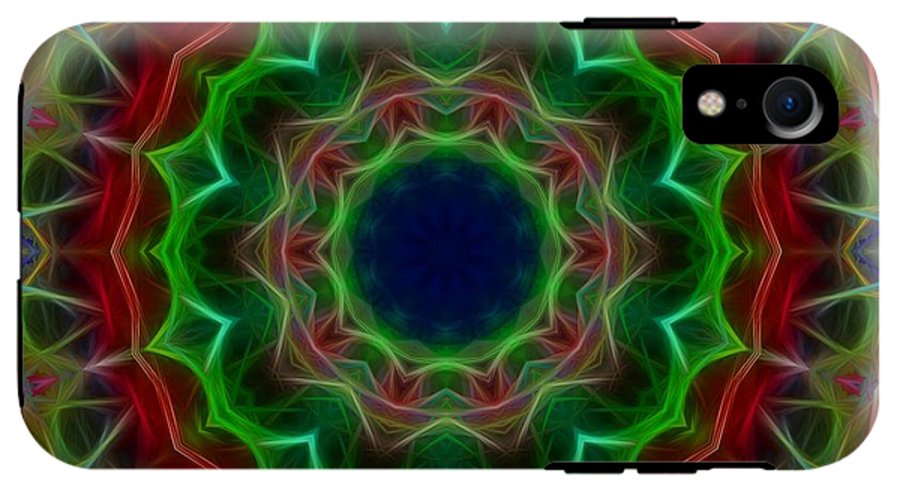 Blue Lotus Kaleidoscope - Phone Case
