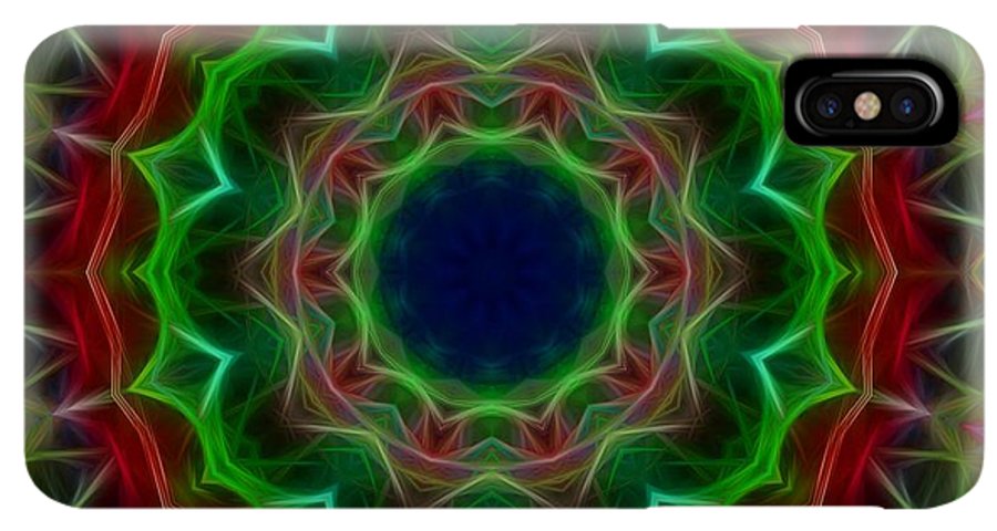 Blue Lotus Kaleidoscope - Phone Case