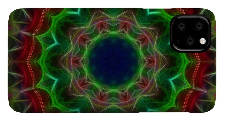 Blue Lotus Kaleidoscope - Phone Case