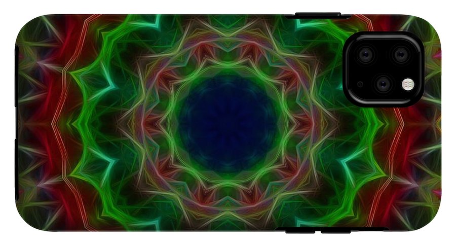 Blue Lotus Kaleidoscope - Phone Case