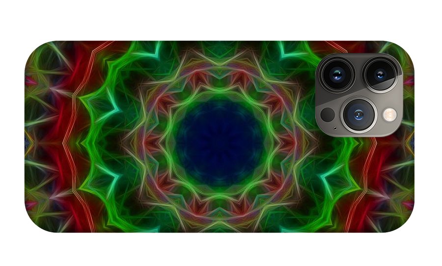 Blue Lotus Kaleidoscope - Phone Case