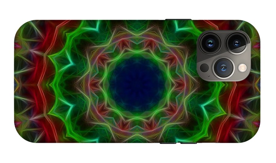 Blue Lotus Kaleidoscope - Phone Case
