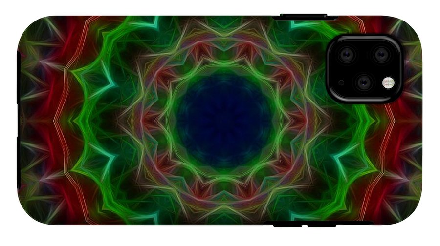 Blue Lotus Kaleidoscope - Phone Case