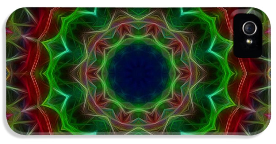 Blue Lotus Kaleidoscope - Phone Case