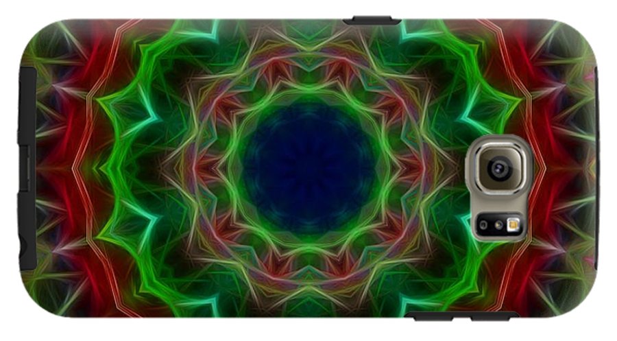 Blue Lotus Kaleidoscope - Phone Case