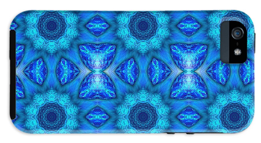 Blue Ocean Kaleidoscope - Phone Case
