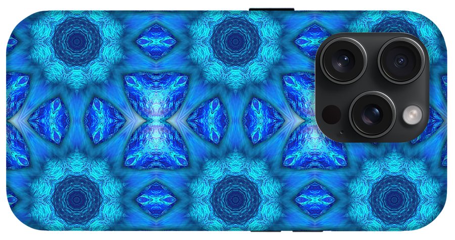 Blue Ocean Kaleidoscope - Phone Case
